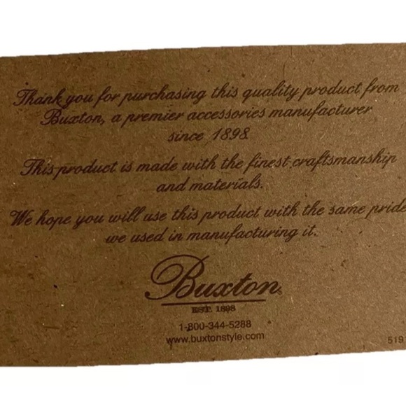 Buxton Olive Green Studded Wristlet Wallet - Picture 7 of 7